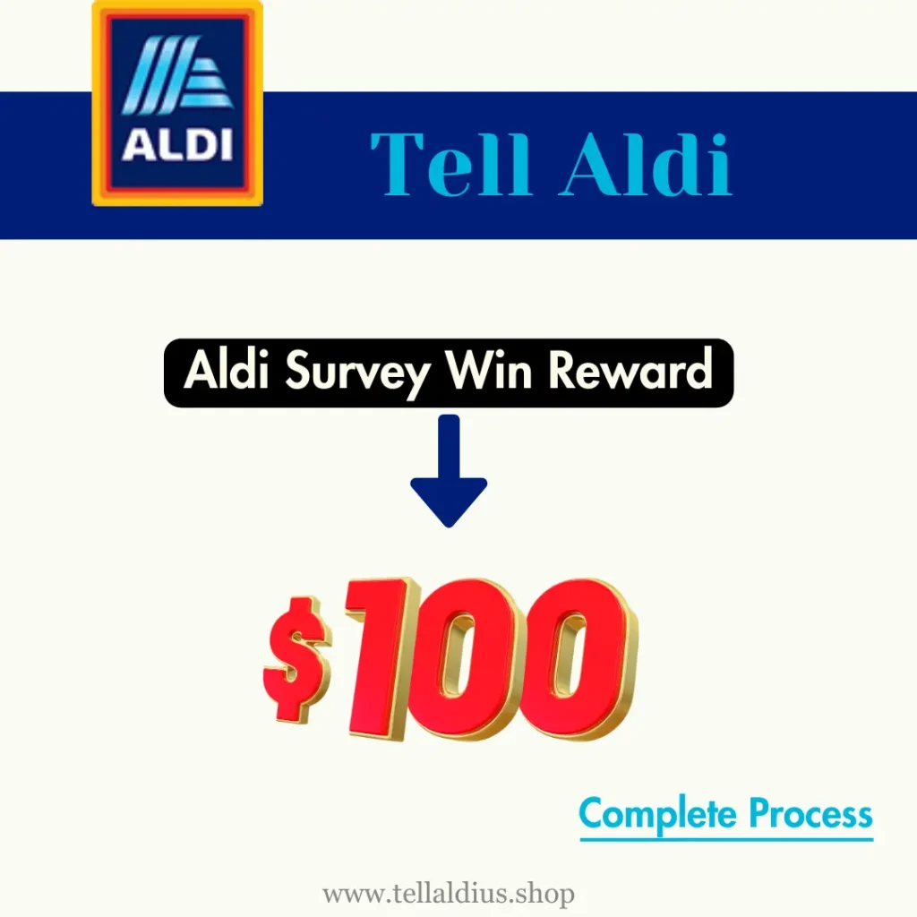 Aldi Survey Win $100 Reward